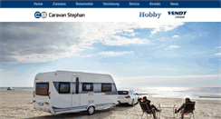 Desktop Screenshot of caravan-stephan.de